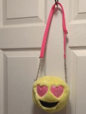 Justice Emoji Plush Bag